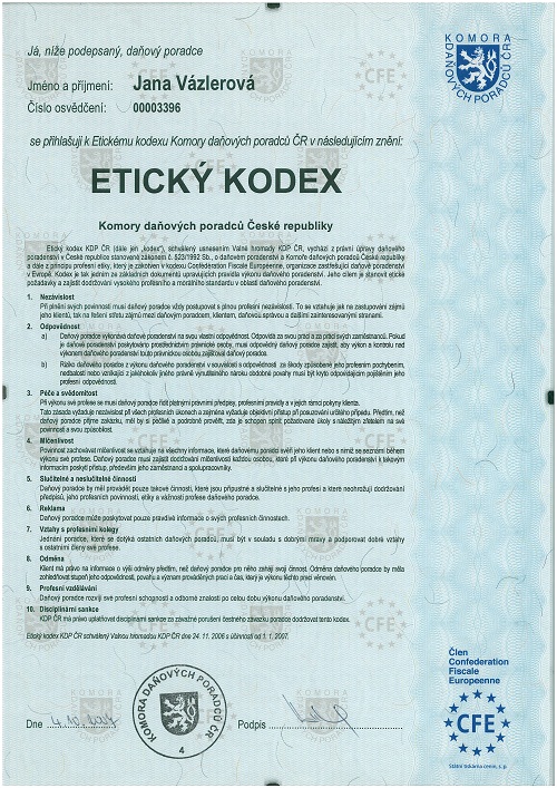 etický kodex